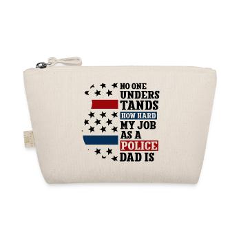 Polizei Polizist Polizeibeamte - Bio-Täschchen - Natur - Vorne