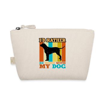 Grand Anglo Français Tricolore Dog Silhouette - Trousse biologique - nature - Devant