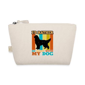 Gordon Setter Dog Lover Silhouette Vintage Sunset - Trousse biologique - nature - Devant