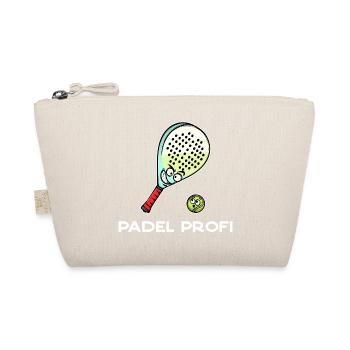 Sports Racket Balls Statement Padel Padel Game - Organic Pouch - nature - Front