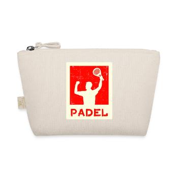 Joueur d’entraînement de loisir disant Racket Padel - Trousse biologique - nature - Devant