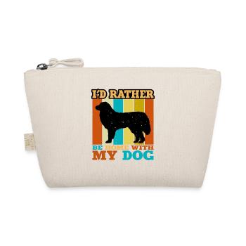 Great Pyrénées Dog Lover Silhouette Vintage Sunset - Trousse biologique - nature - Devant