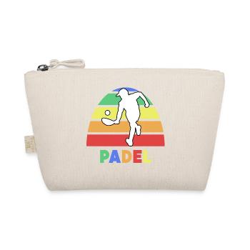 Jeu de padel Joueur de tennis Padel disant entraînement - Trousse biologique - nature - Devant