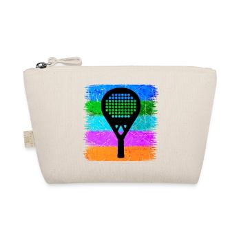 Padel Sport Racket Leisure Padel Game Fans - Organic Pouch - nature - Front