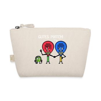 Schläger Padelteam Spieler Padel Bälle Statement - Bio-Täschchen - Natur - Vorne