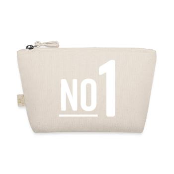 No 1 - Nummer eins - Bio-Täschchen - Natur - Vorne