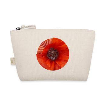 Roter Mohn ist ein Symbol für gefallene Soldaten - Bio-Täschchen - Natur - Vorne