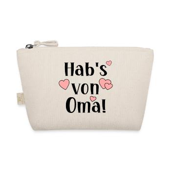 OMA ENKELKIND SPRÜCHE - FAMILIE GROßMAMA - Bio-Täschchen - Natur - Vorne