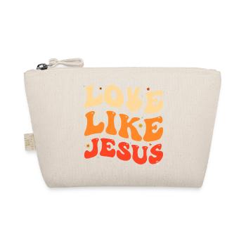 L’amour comme Jésus religieux et inspirant - Trousse biologique - nature - Devant