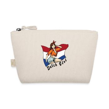Dutch girl flag design - Organic Pouch - nature - Front