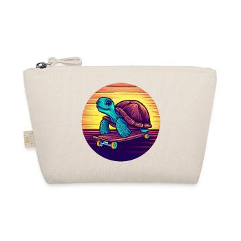 Balade de tortues sur un coucher de soleil en skateboard - Trousse biologique - nature - Devant