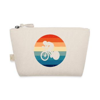 Road Cyclist Road Cycling Road Bike Women - Organic Pouch - nature - Front