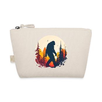 Sasquatch Myth Yeti Gift Colorful Bigfoot - Organic Pouch - nature - Front