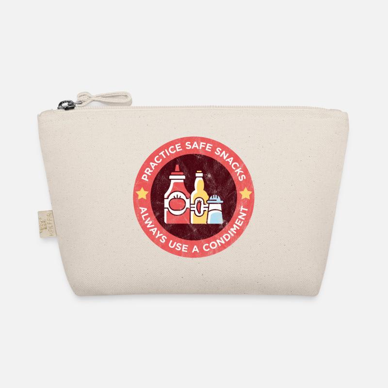 Practice Safe Snacks Always use a condiment Organic Pouch