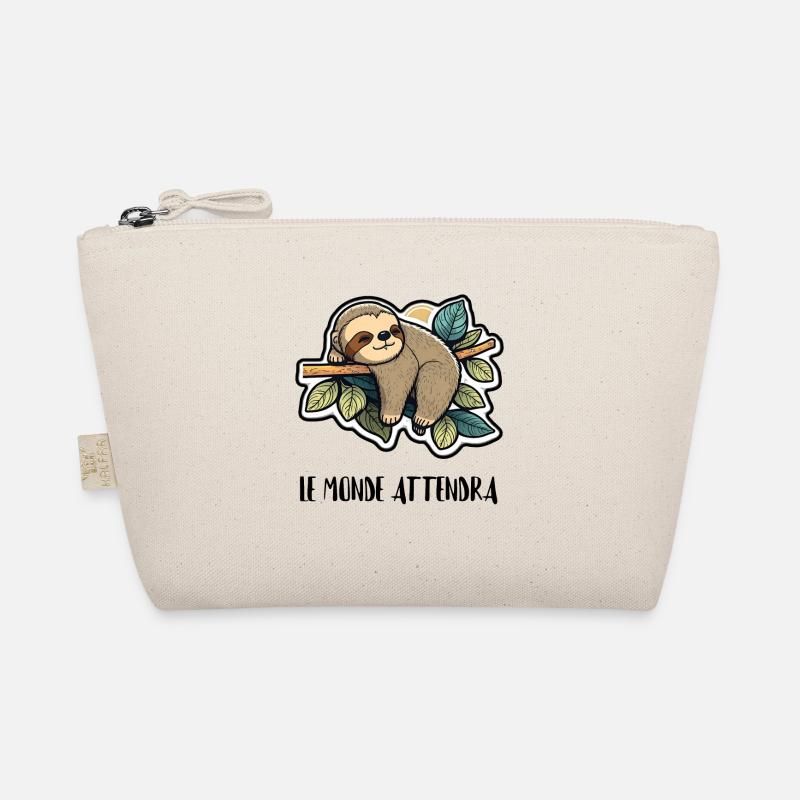 Die Welt wird warten Bio-Täschchen