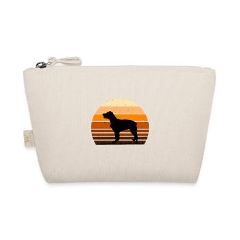 Épagneul Français Dog Lover Silhouette Vintage Sunset - Trousse biologique - nature - Devant