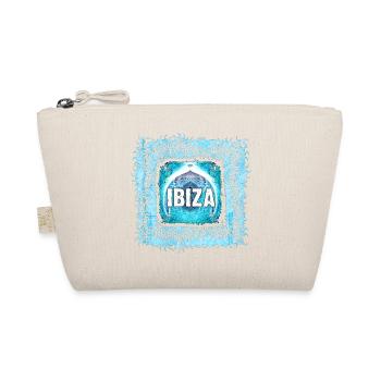 Ibiza Elektronik Kunst Design - Bio-Täschchen - Natur - Vorne