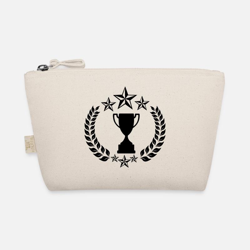 Lorbeerkranz mit Becher und Sternen Bio-Täschchen