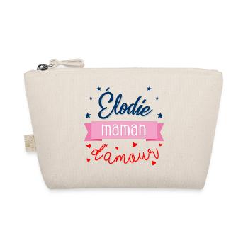 ÉLODIE MAMAN D'AMOUR - Tshirt femme - Trousse biologique - nature - Devant