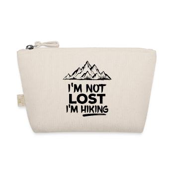 Hiking Hikers Hiking Trails Mountaineering Statement - Organic Pouch - nature - Front