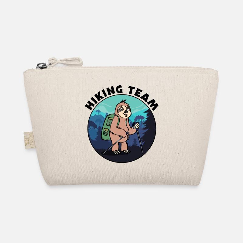 Mountain Hiking Hikers Climbing Hiking Statement - Organic Pouch - nature