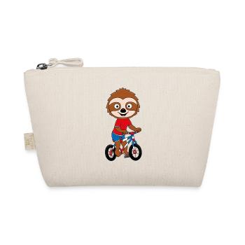 FAULTIER - FAHRRAD - RAD - RADFAHRER - TIER - Bio-Täschchen - Natur - Vorne