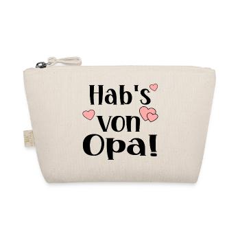 OPA ENKELKIND SPRÜCHE - FAMILIE - Bio-Täschchen - Natur - Vorne