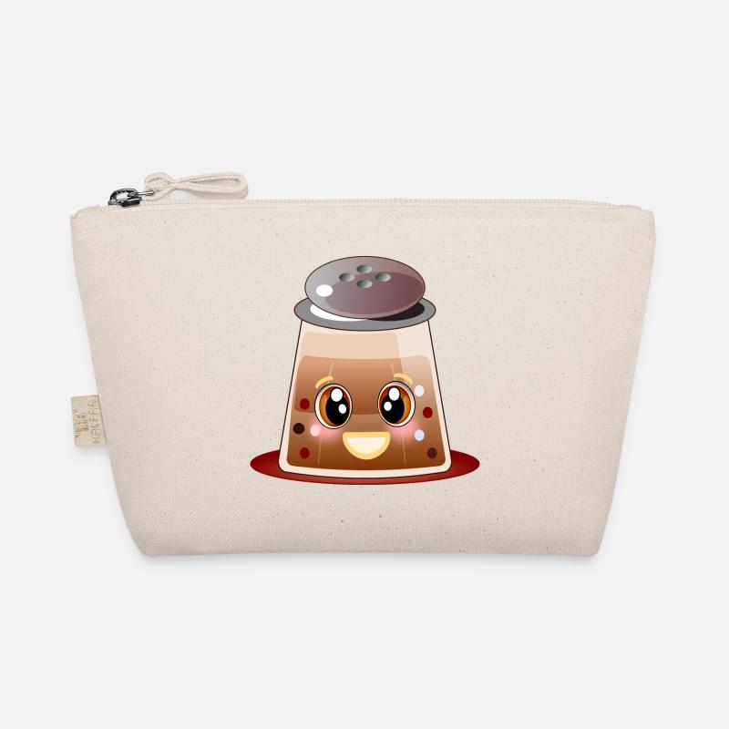 Kawaii Pfeffer - Pfefferkörner - Pfefferstreuer Bio-Täschchen