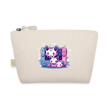 Cute Niji Gamers - Organic Pouch - nature - Front