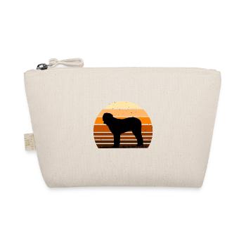 Rafeiro Do Alentejo Dog Silhouette Retro Sunset - Organic Pouch - nature - Front