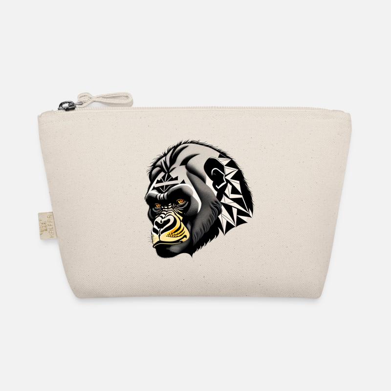 Affe, Gorilla Bio-Täschchen
