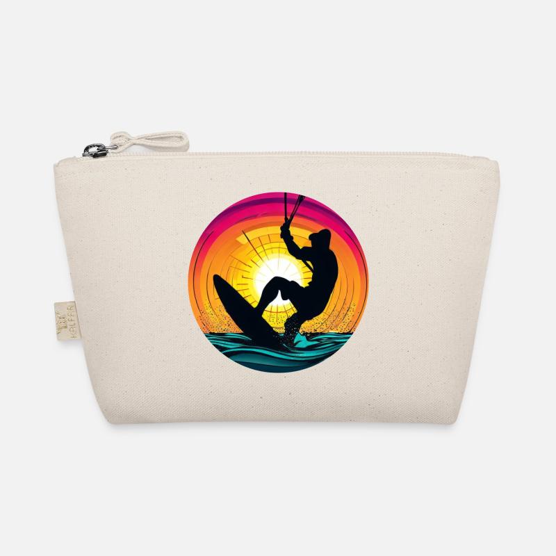 Kitesurfer Sunset Kiting Trousse biologique