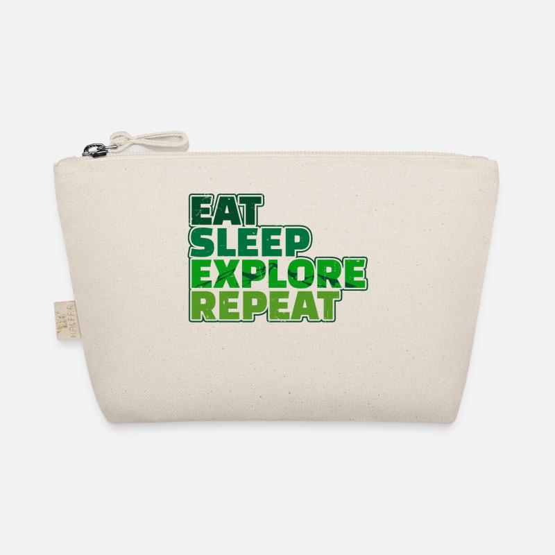 Wandern Bergsteigen Statement Wanderer Wanderwege Bio-Täschchen