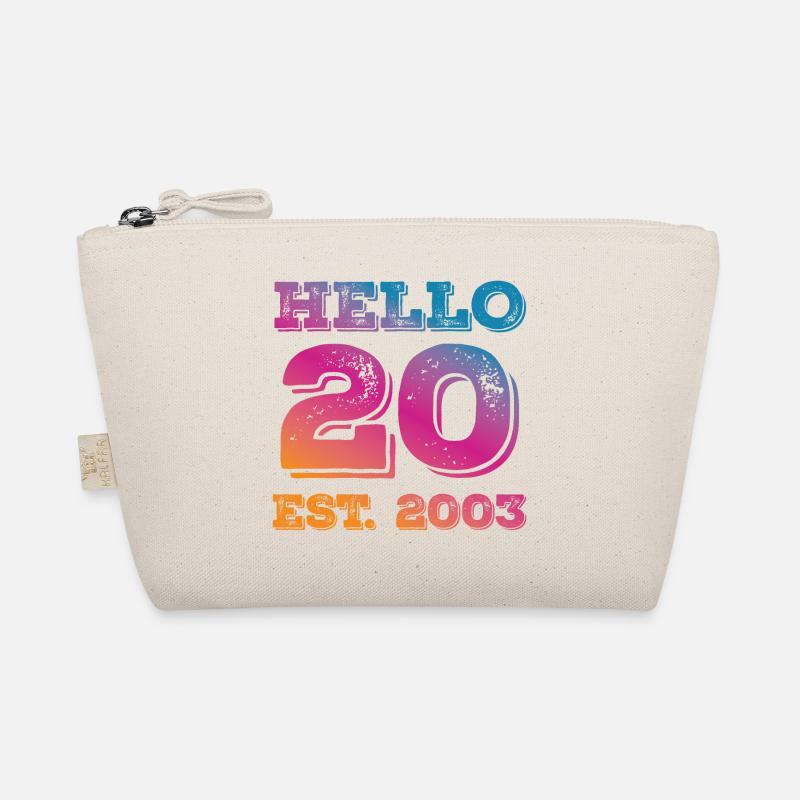 20th birthday 2003 Organic Pouch