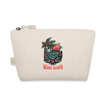Miami Beach old-school tattoo art - Organic Pouch - nature - Front