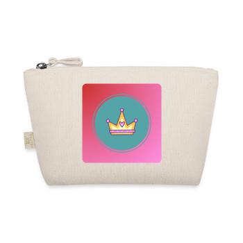 Couronne pastel avec cœur - Trousse biologique - nature - Devant