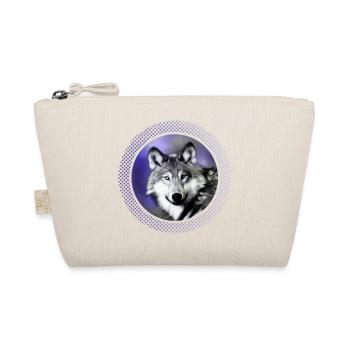 Wolf - Organic Pouch - nature - Front