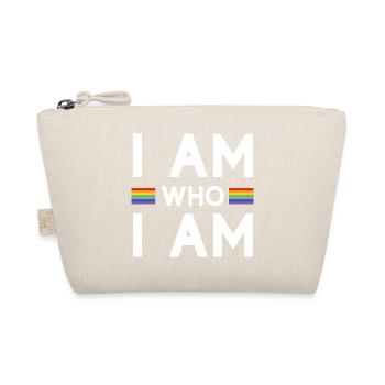 Pride Month - I Am Who I Am - LGBTQ+ - Organic Pouch - nature - Front