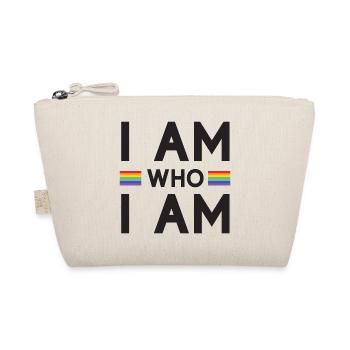 Pride Month - I Am Who I Am - LGBTQ+ - Organic Pouch - nature - Front
