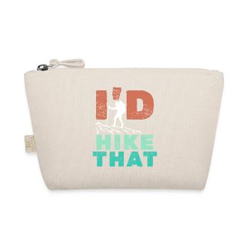 Hiking Hiker Statement Mountain Summit Mountaineering - Organic Pouch - nature - Front