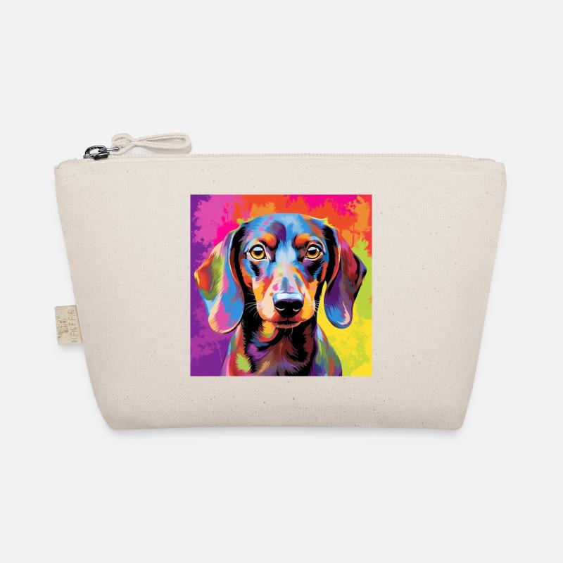 Teckel Pop Art Trousse biologique