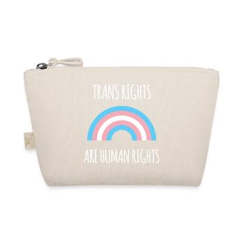 Mois de la fierté - Trans Rights Art Human Rights - Trousse biologique - nature - Devant