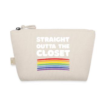 Pride Month - Straight Outta The Closet - Organic Pouch - nature - Front