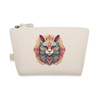 Mandala cat - Organic Pouch - nature - Front