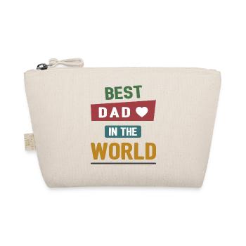 Bester Vater der Welt - Bio-Täschchen - Natur - Vorne