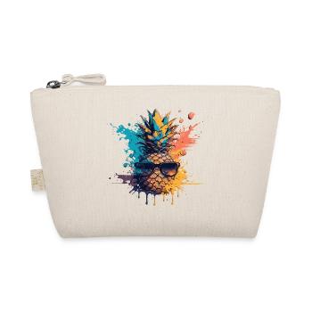 Funny Pineapple Fruit - Organic Pouch - nature - Front