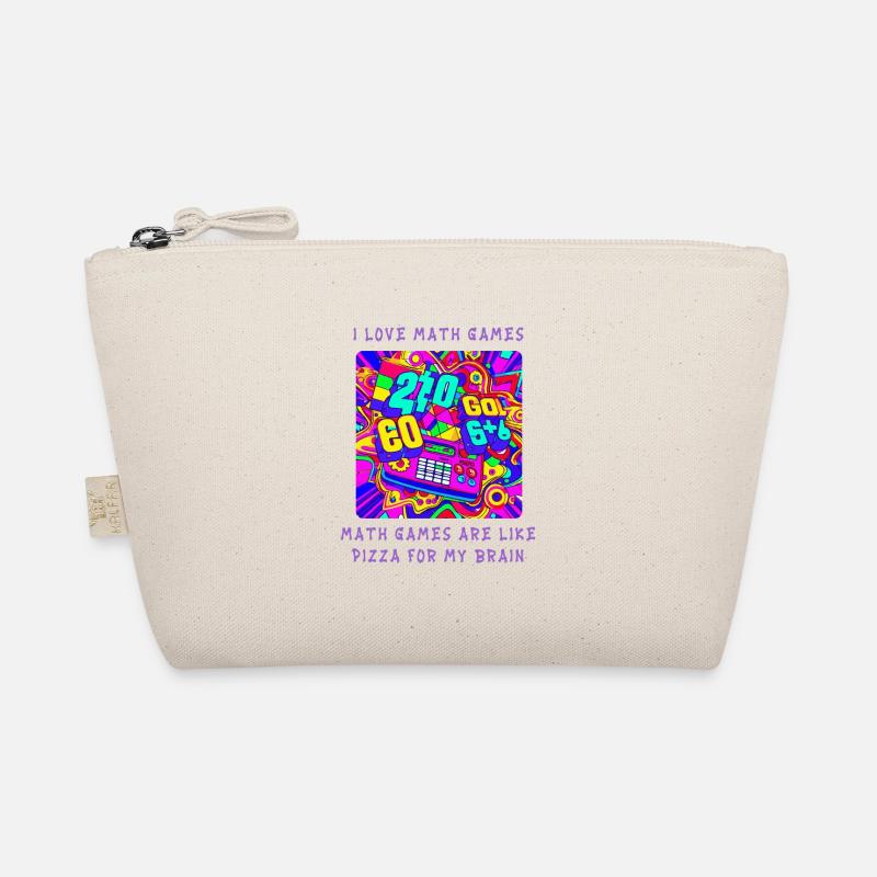 Math Games - Enter your brain with powerful puzzles Organic Pouch