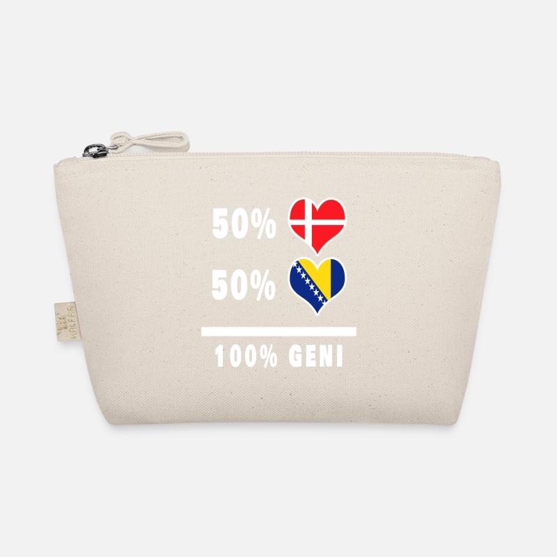 Bosnie et Danemark 100% drapeau de génie Trousse biologique