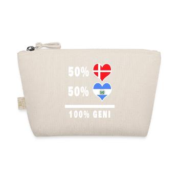 El Salvador et Danemark 100% drapeau de génie - Trousse biologique - nature - Devant