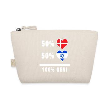 Israël et Danemark 100% drapeau de génie - Trousse biologique - nature - Devant